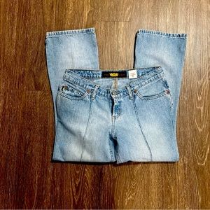 Vintage Todd Oldham Women’s Jeans Size 5 Straight Wide Low Rise  Y2K 90s 26x26